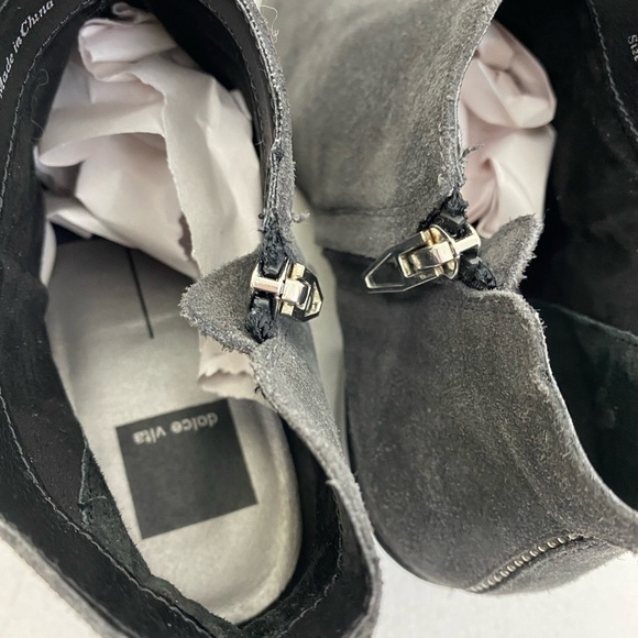 Dolce Vita Black Ankle Boots - Picture 4 of 12